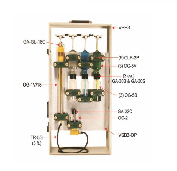 VSC33 Method 3 Orsat Analyzer Apex Instruments (US)